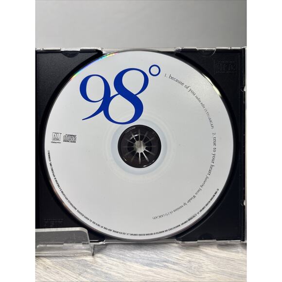 98 Degrees – Because of You (CD, 1998, Universal) - Picture 4 of 5